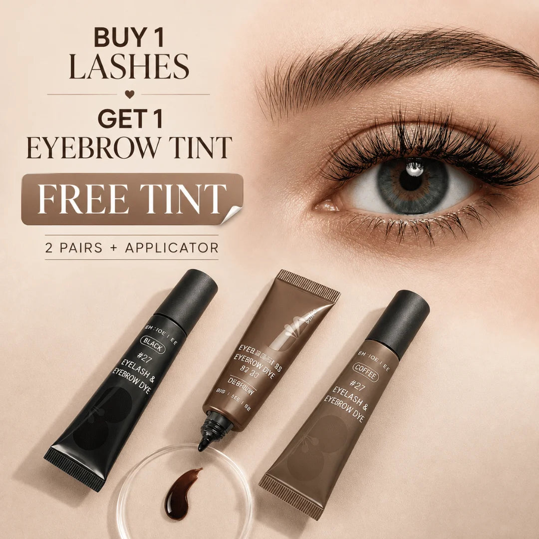 Buy 1 Lashes Get 1 Eyebrow Tint Free