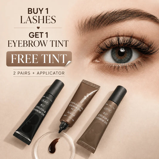 Buy 1 Lashes Get 1 Eyebrow Tint Free