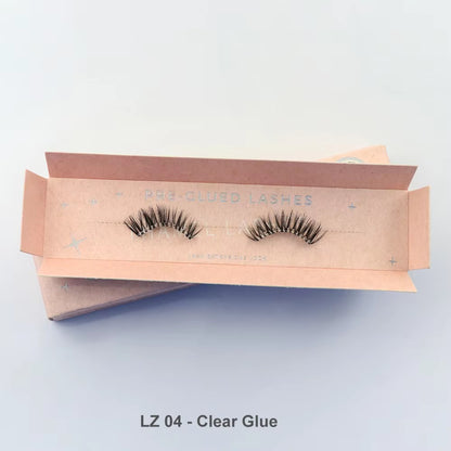 Pre glued lashes